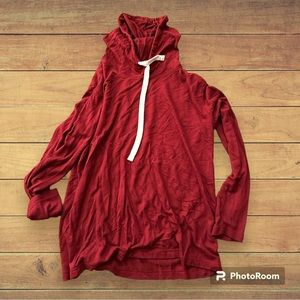 ‼️SOLD‼️ 𝙀𝙐𝘾 𝙕𝙔𝙄𝘼 - Cranberry Boyfriend Lounge Hoodie - 𝙇𝘼𝙍𝙂𝙀